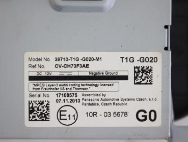 Preview: Display 39710T1G Honda CR-V 4