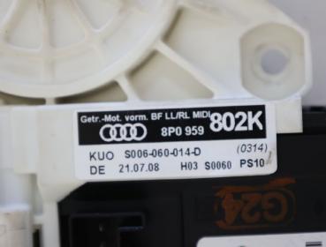 Preview: Fensterheber-Motor vorn rechts 8P0959802K Audi A3 8P