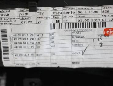 Preview: Türverkleidung innen 4G1867021A Audi A6 Avant C7