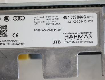 Preview: Navigationssystem 4G1035044G Audi A6 Avant C7