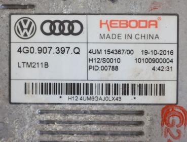 Preview: Steuergerät Scheinwerfer 4G0907397Q Audi A6 Avant C7