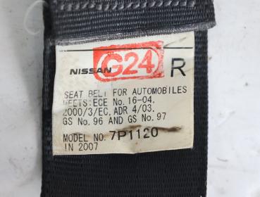 Preview: Sicherheitsgurt hinten rechts 7P1120 Nissan PATHFINDER R51