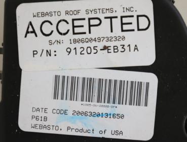 Preview: Schiebedach Motor 91205EB31A Nissan PATHFINDER R51