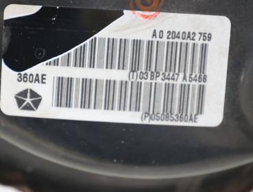 Preview: Bremskraftverstärker 05085360AE Chrysler SEBRING CABRIO JS