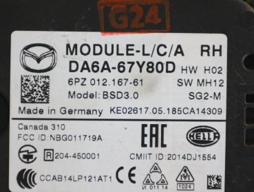 Preview: Sensor sonstige DA6A67Y80D Mazda 2 DL