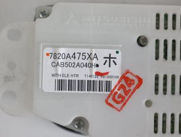 Preview: Klimabedienteil 7820A475XA Mitsubishi OUTLANDER 3 AWD