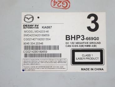 Preview: Radio / CD BHP3669G0 Mazda 3 BM