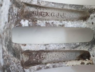 Felge Alu/Leichtmetall hinten links MN100368 Mitsubishi LANCER 7 KOMBI CS