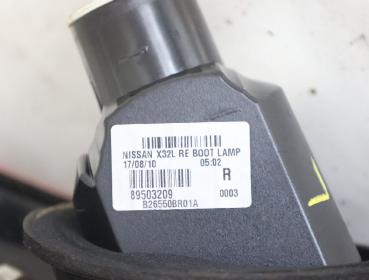 Preview: Rückleuchte links innen 26550BR01A Nissan QASHQAI I