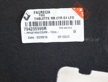 Gepäckraumabdeckung 794205999R Renault TALISMAN LP