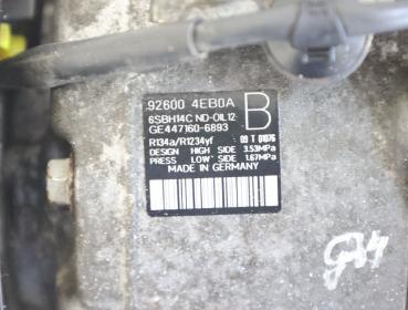 Klimakompressor 926004EB0A Renault TALISMAN LP