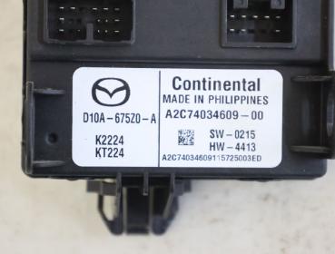 Preview: Steuergerät Karosserie D10A675Z0A Mazda CX 3 DK