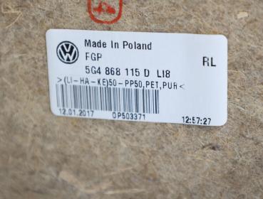Preview: Türverkleidung innen 5G4868115D VW GOLF 7 VARIANT