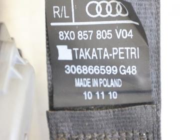 Preview: Sicherheitsgurt hinten links 8X0857805 Audi A1 8X