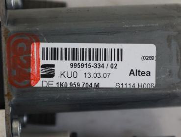 Preview: Fensterheber-Motor hinten rechts 1K0959704M Seat ALTEA XL 5P5