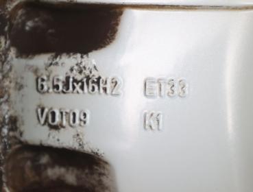 Preview: Felge Alu/Leichtmetall hinten links 5N0071496 VW TIGUAN 5N