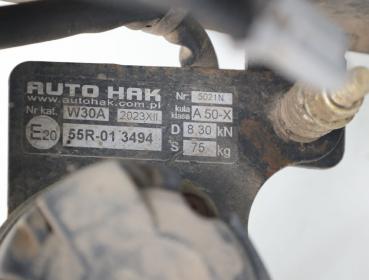 Anhängerkupplung abnehmbar 55R013494 Suzuki SX4 JY