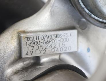 Preview: Turbolader 1390086P01 Suzuki SX4 JY