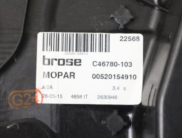 Preview: Fensterheber elektrisch vorn rechts 52064527 Jeep RENEGADE BU