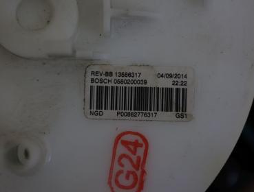 Preview: Benzinpumpe mit Geber 13586317 Opel ASTRA J
