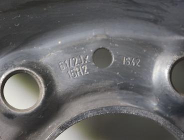 Felge Stahl vorn links SRD154301 BMW 3er E46