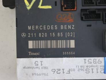 Preview: Steuergerät Karosserie 2118201585 Mercedes E-KLASSE S211