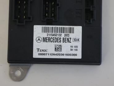 Preview: Steuergerät sonstige 2115452132 Mercedes E-KLASSE S211