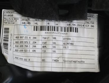 Preview: Türverkleidung innen 4G0867221A Audi A6 Avant C7