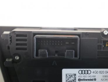 Klimabedienteil 4G0820043AM Audi A6 Avant C7