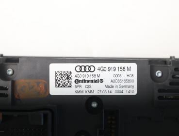 Klimabedienteil 4G0919158M Audi A6 Avant C7