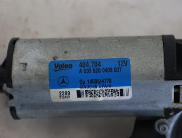 Preview: Scheibenwischermotor hinten 6398200408 Mercedes VITO 2 W639