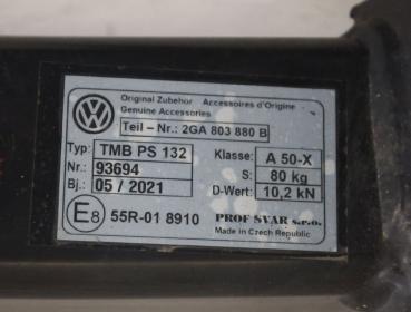 Preview: Anhängerkupplung abnehmbar 2GA803880B VW T-ROC A11