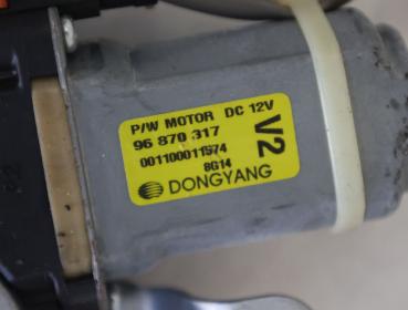 Fensterheber elektrisch vorn rechts 96870317 Chevrolet AVEO