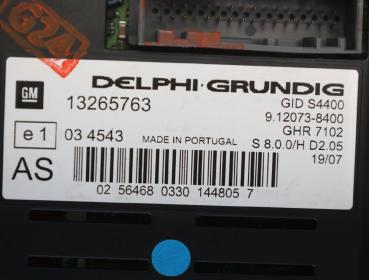 Preview: Display 13265763 Opel CORSA D