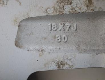 Felge Alu/Leichtmetall hinten links 403005X60B Nissan NAVARA D40