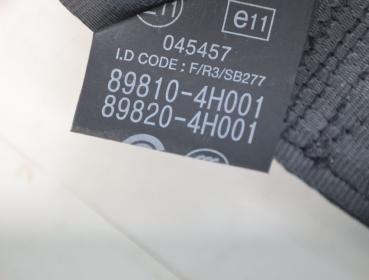 Sicherheitsgurt hinten 898204H001 Hyundai H1 TRAVEL