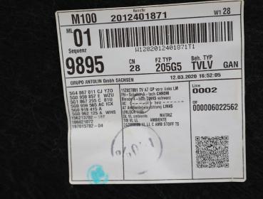 Türverkleidung innen 5G4867023 VW GOLF 7 VARIANT