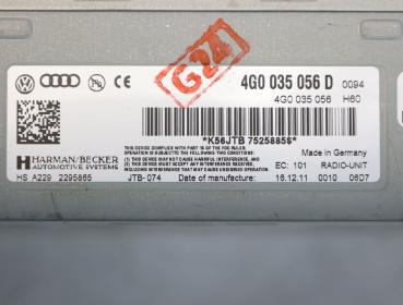 Navigationssystem 4G0035056D Audi Q5 8R