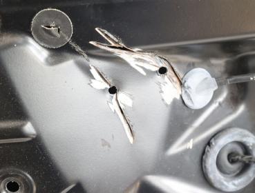 Preview: Tür hinten links 95553301106 Porsche CAYENNE 9PA