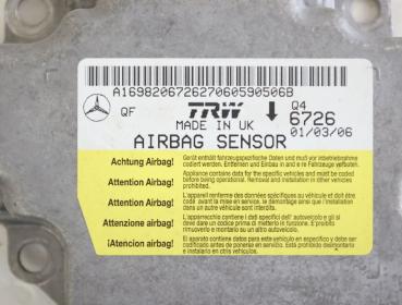 Preview: Steuergerät Aufprallsensor 1698206726 Mercedes A-KLASSE W169