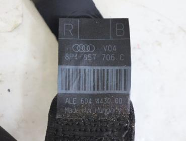 Preview: Sicherheitsgurt vorn rechts 8P4857706C Audi A3 SPORTBACK 8PA