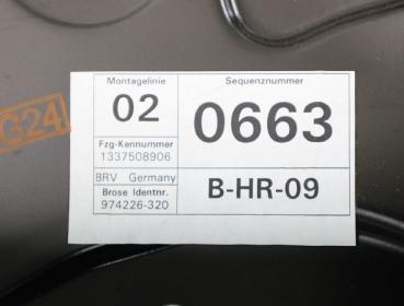 Preview: Fensterheber elektrisch hinten rechts 3AA839756 VW PASSAT Variant 36