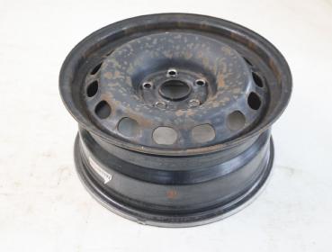 Felge Stahl hinten links 8E0601027D Audi A4 B7 EC