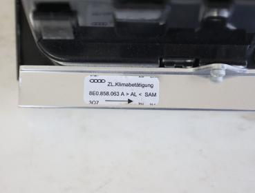 Klimabedienteil 8E0820043BK Audi A4 B7 EC