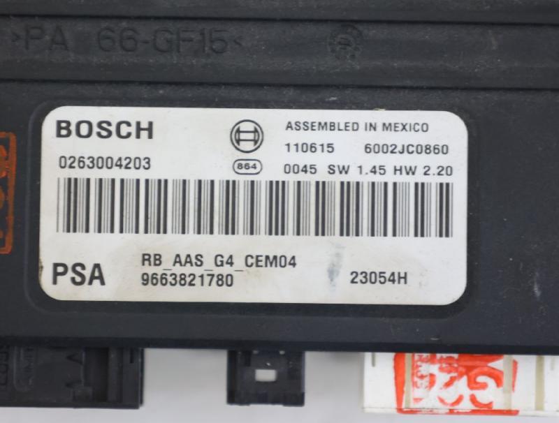 Preview: Steuergerät Parktronic 9663821780 Citroen C5 Break RW