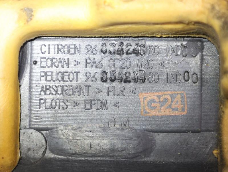 Preview: Motorabdeckung 9683424680 Citroen C5 Break RW