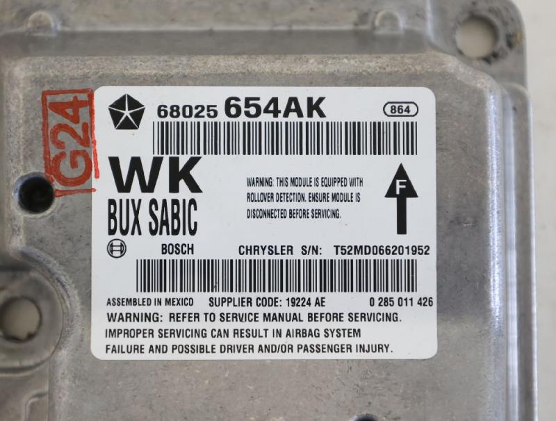 Preview: Steuergerät Aufprallsensor 68025654AK Jeep GRAND CHEROKEE 4 WK