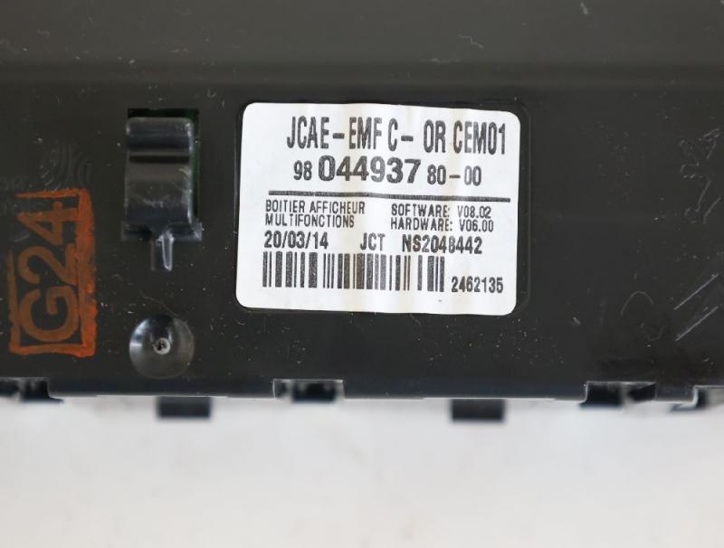Display 9804493780 Citroen C4 2 B7