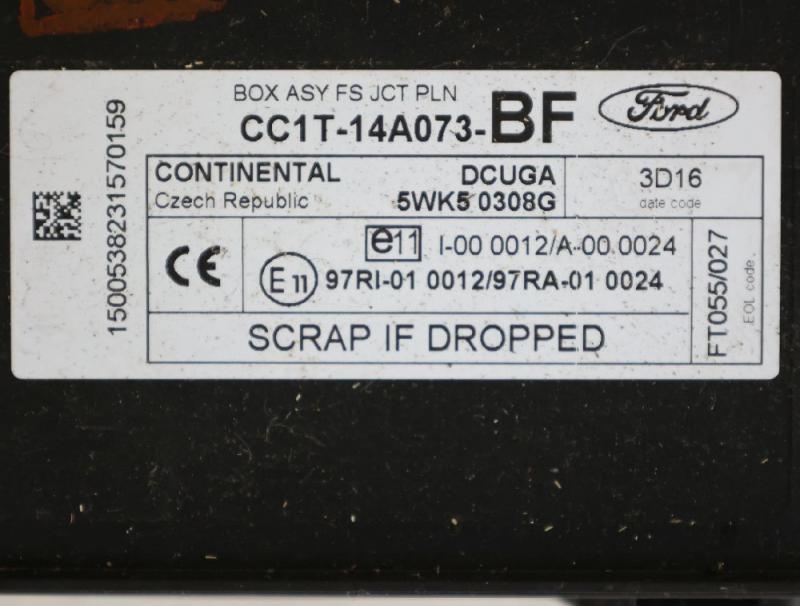 Preview: Sicherungskasten CC1T14A073BF Ford TRANSIT KASTEN FA