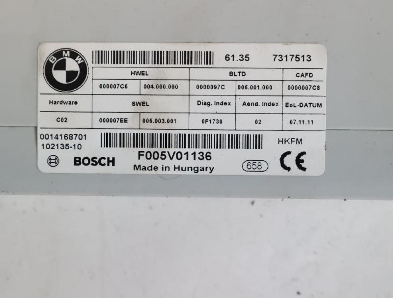 Steuergerät Karosserie 61357317513 BMW 5er Touring F11
